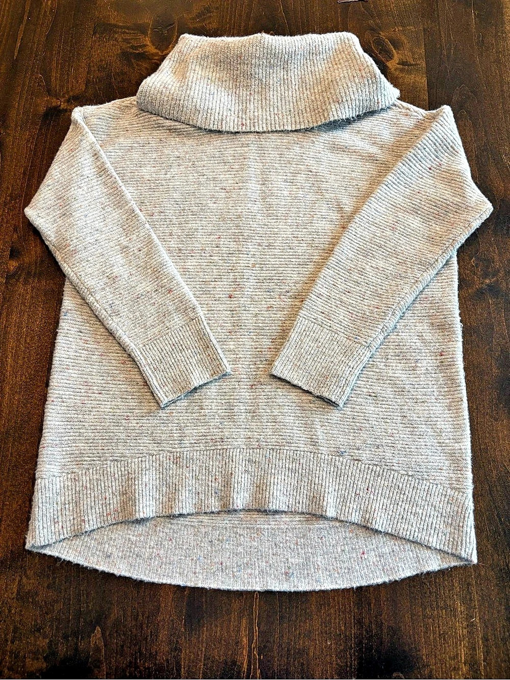 LOFT Women's Speckled Turtleneck Sweater Size Medium
